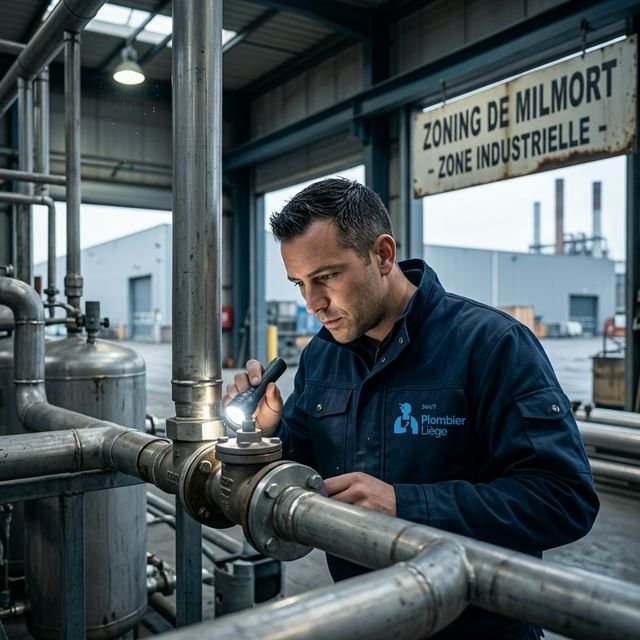 Plombier à Milmort (4041) - Intervention urgente en zone résidentielle et industrielle