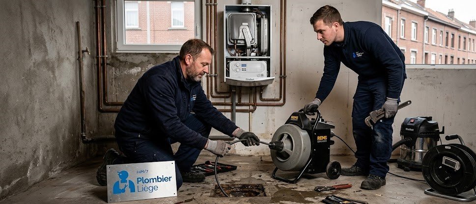 Débouchage Canalisation Liège – Plombier en Urgence 24h/24